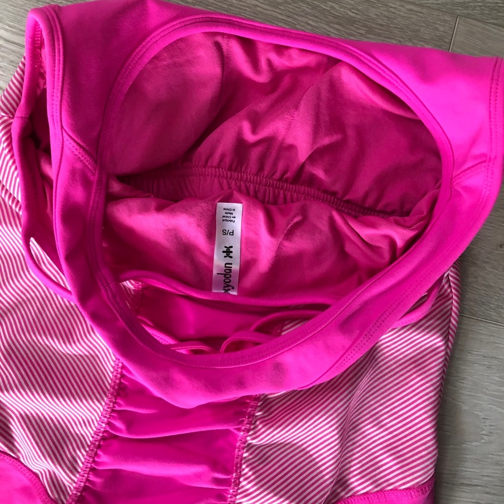 Kyodan Athletic Racerback Tank Top w Built-in Bra - Picture 15 of 16